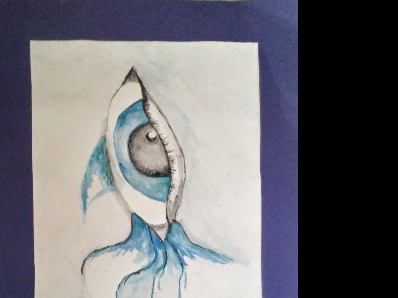 Peixeolho aquarela