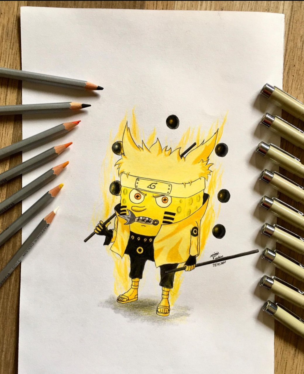 Adaptação - Naruto Modo Sennin + Bob Esponja